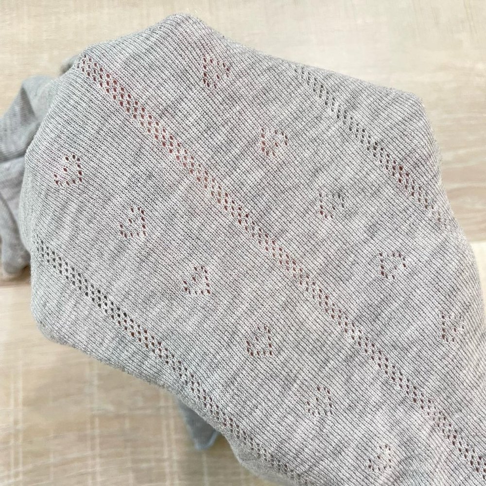 Basic Gray Lace Tank - Picture 3 of 4